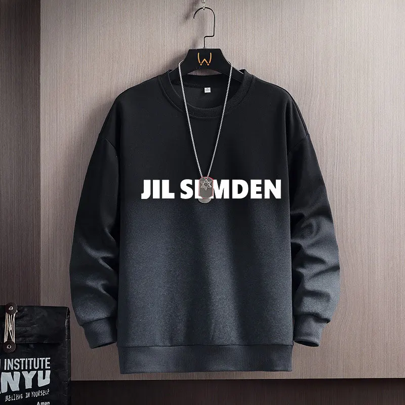 JIL брендовая весенне-осенняя новая мужская толстовка с капюшоном повседневная