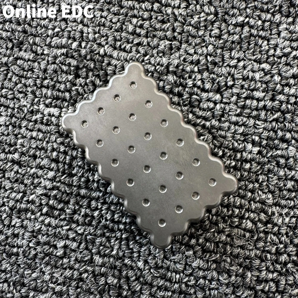 Фото Предварительно обращенный клоун, оранжевый EDC, циркониевый слайдер, игрушка для снятия стресса, Q-эластичная текстура, слайдер, гаджеты для облегчения тревоги №2