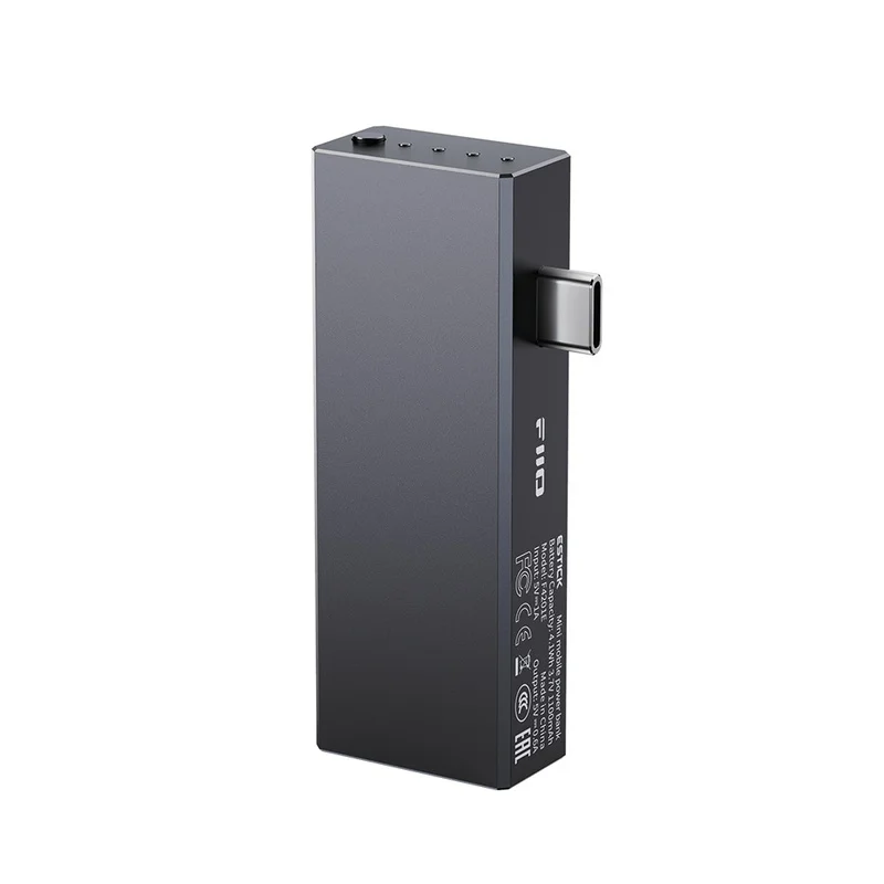 FiiO ESTICK KA17 Mini Mobile Power Bank Независимый источник питания Портативный 1100 мАч Type-C