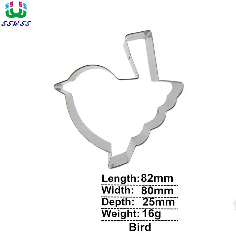 Прямые продажи инструменты для выпечки печенья в форме птиц формы украшения