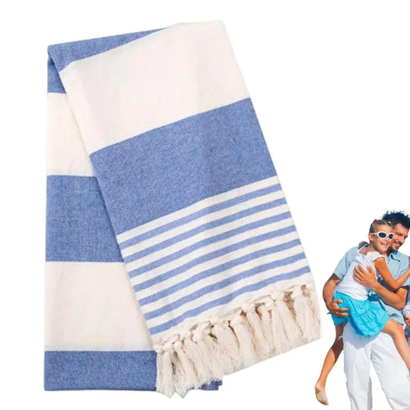 Oversized 36x70in Cotton Sand Free Quick Dry Towel Extra Lar