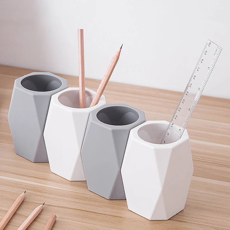 Многофункциональный силиконовый держатель для ручек милый туалетный столик