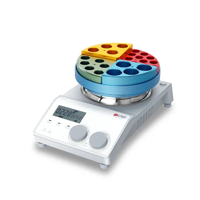 DLAB MS-H-ProT 5-дюймовая магнитная мешалка с ЧПУ и таймером нагрева