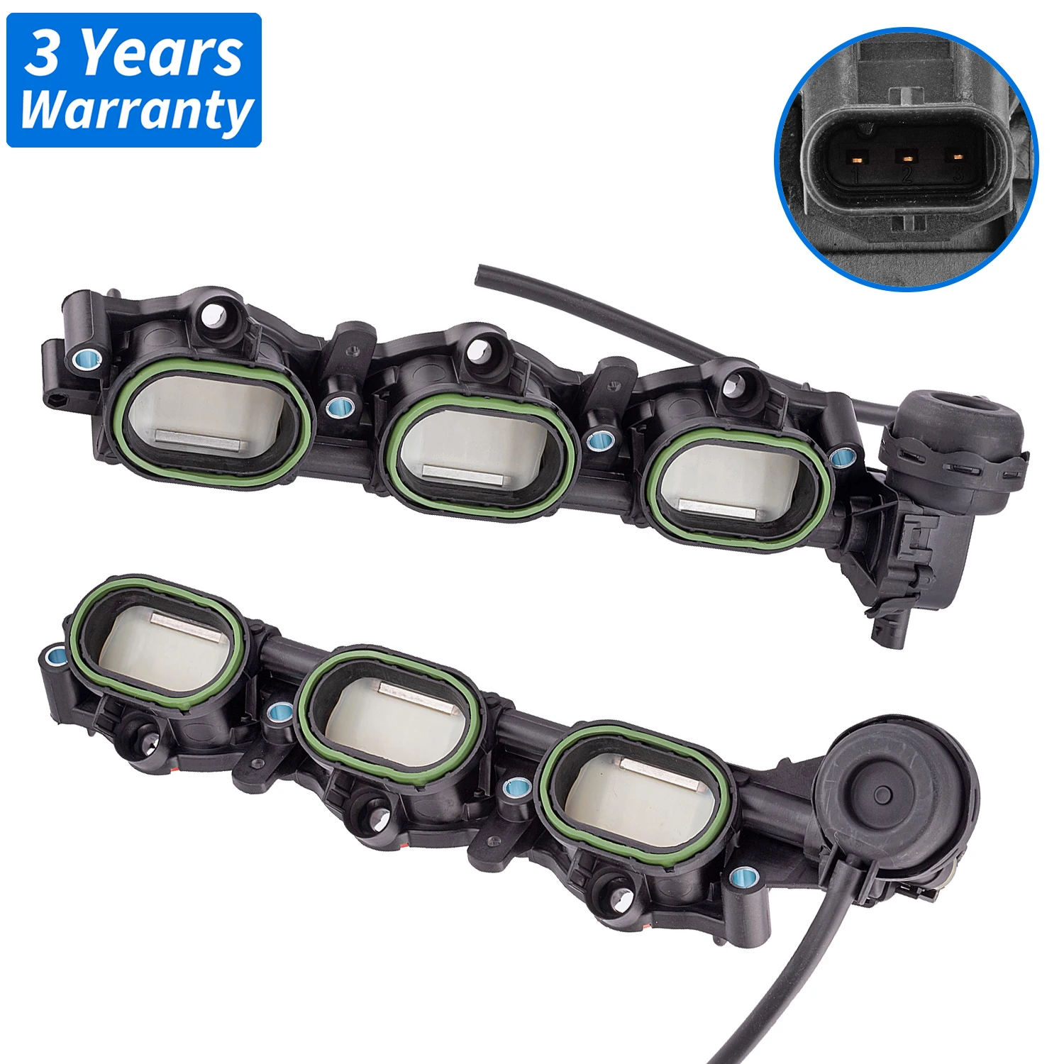 

Левый и правый впускной коллектор двигателя 06E133109AN,06E133110AN для AUDI 3,0 T A4,S4,A5,S5,A6,S6,A7,A8,S8 2012-18/Q7 2016-2023