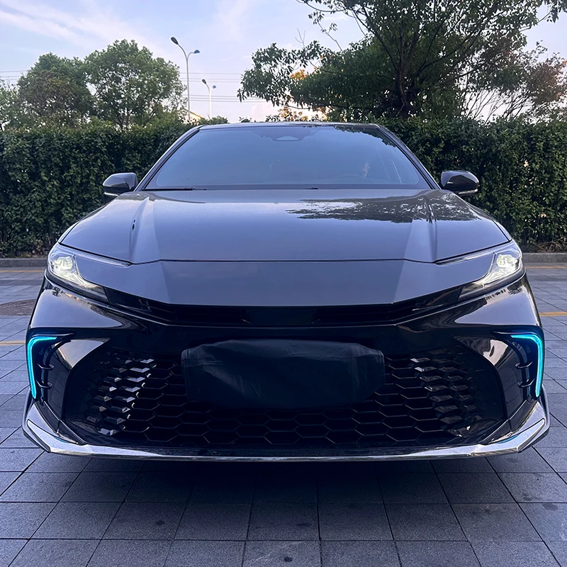 Фото Подходит для 24 лет Toyota Camry SE XSE, передний бампер, дневной рабочий свет, передний противотуманный фонарь, Задний сигнал поворота №3