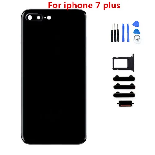 

For iphone 7 plus Housing Metal Back Battery Cover Middle Chassis Frame Back Door Battery Case No Flex Replacement Part