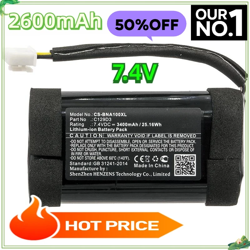 Аккумулятор C129D3 для Bang&ampOlufsen BeoPlay A