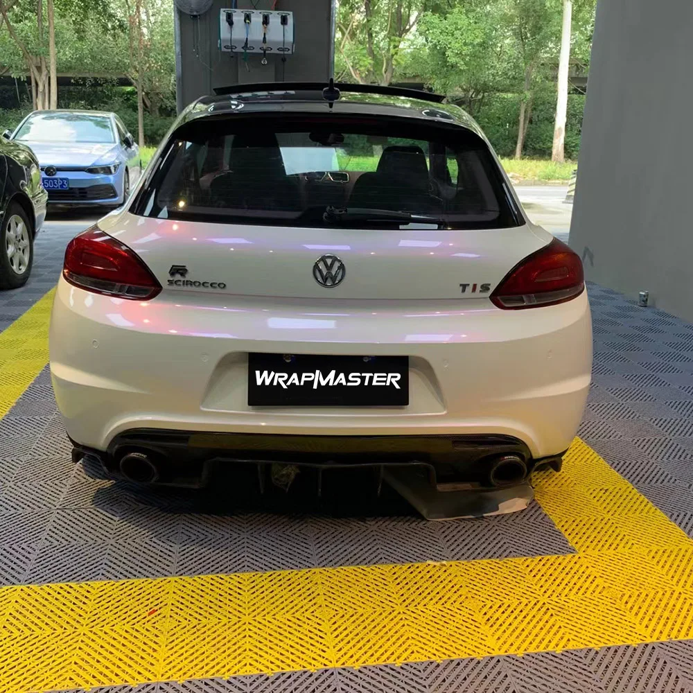 Белая фотоблестящая Защитная пленка для автомобиля виниловая