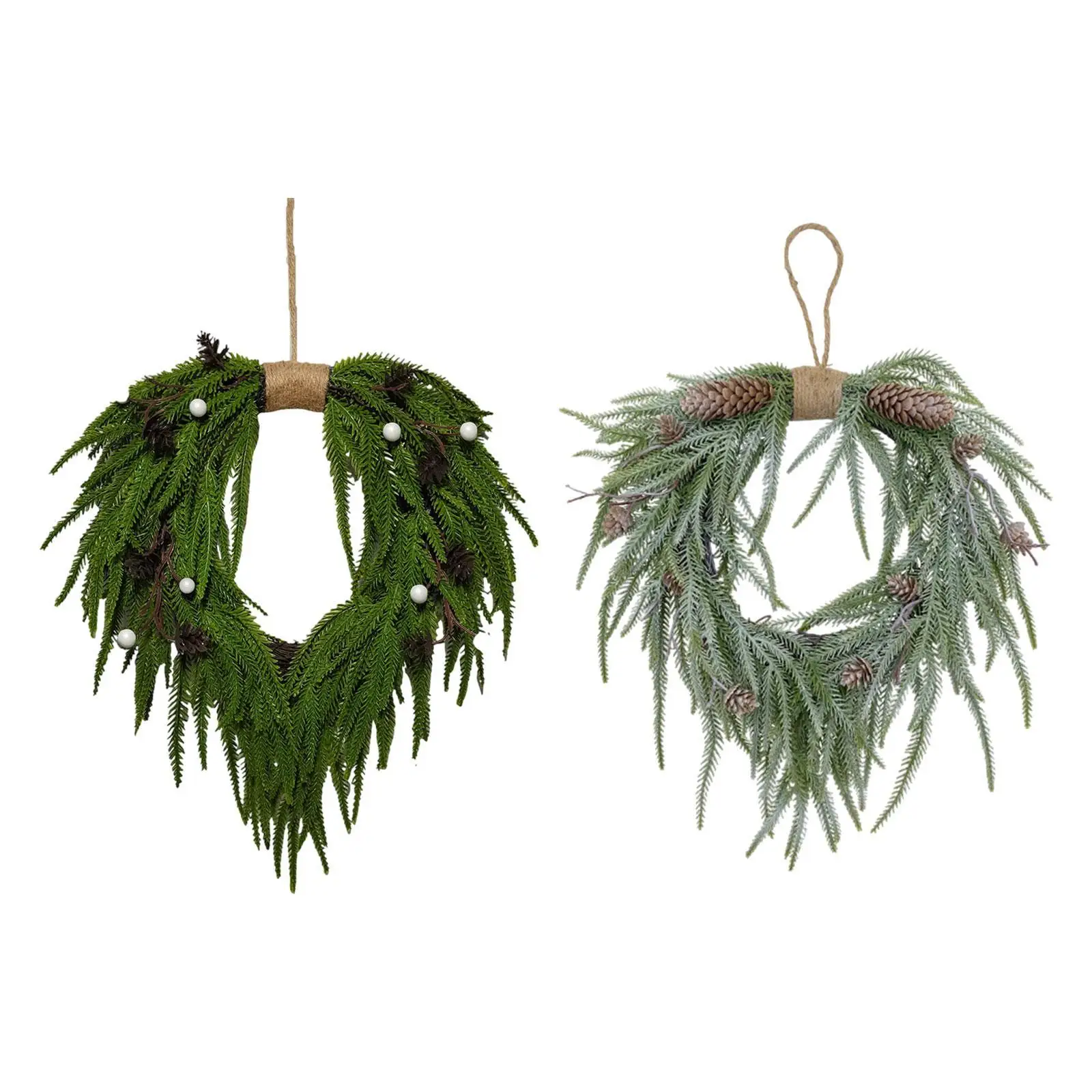 Рождественский венок для входной двери украшение дома подарки на День