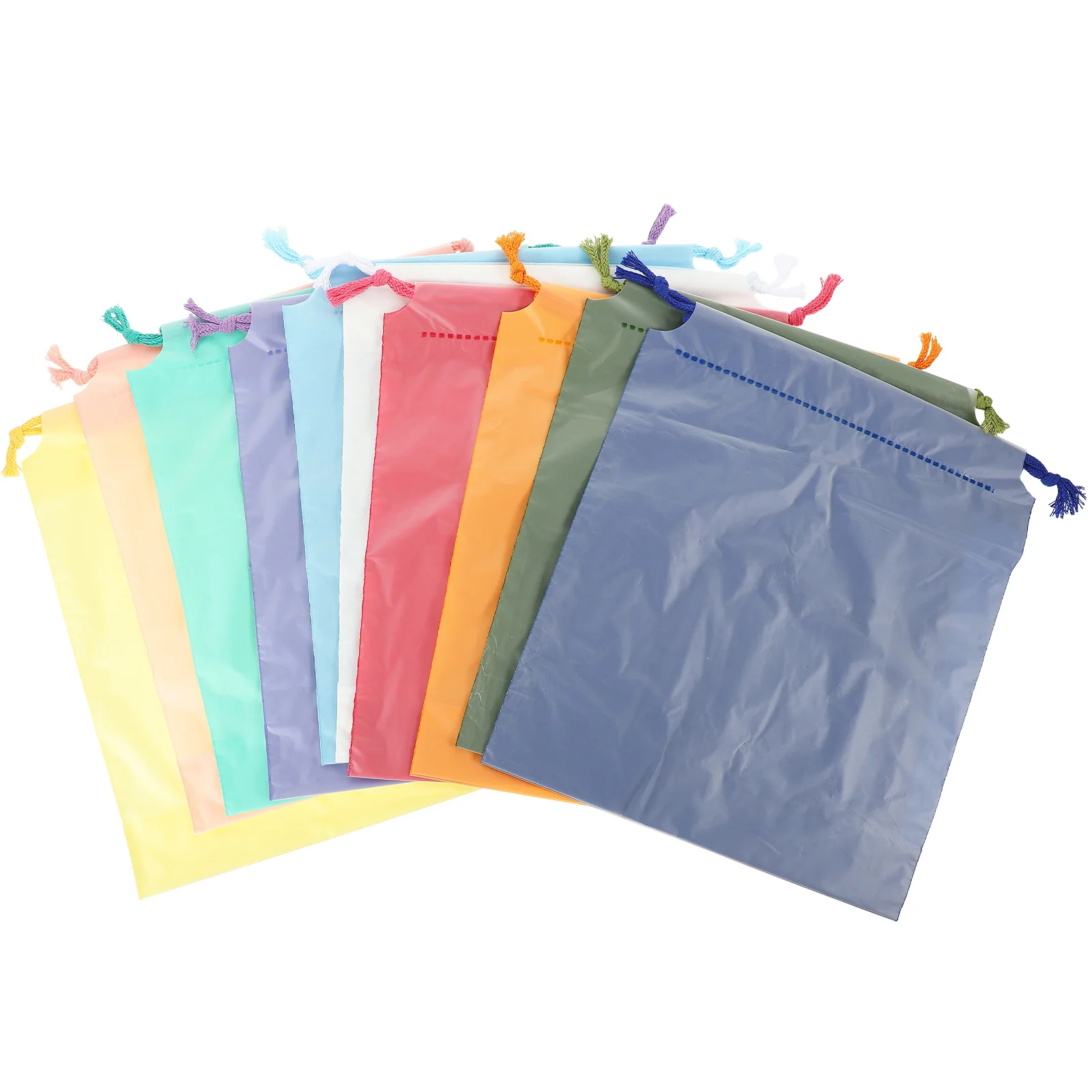 

10pcs Wear-resistant Lasting Multi-functional Premium Travel Garment Bag Travel Carrying Bag for Outdoors Home