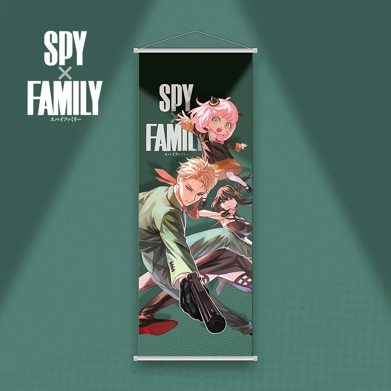 

Anime Arknights SPY FAMILY Attack On Titan Scroll Hanging Pictures Scroll Poster Home Decor Collect Xmas Gift
