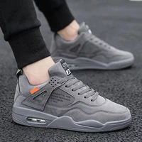 mens canvas shoes 2022 new comfortable fashion solid color mens vulcanized white lace up shoes mens casual shoes sneakers