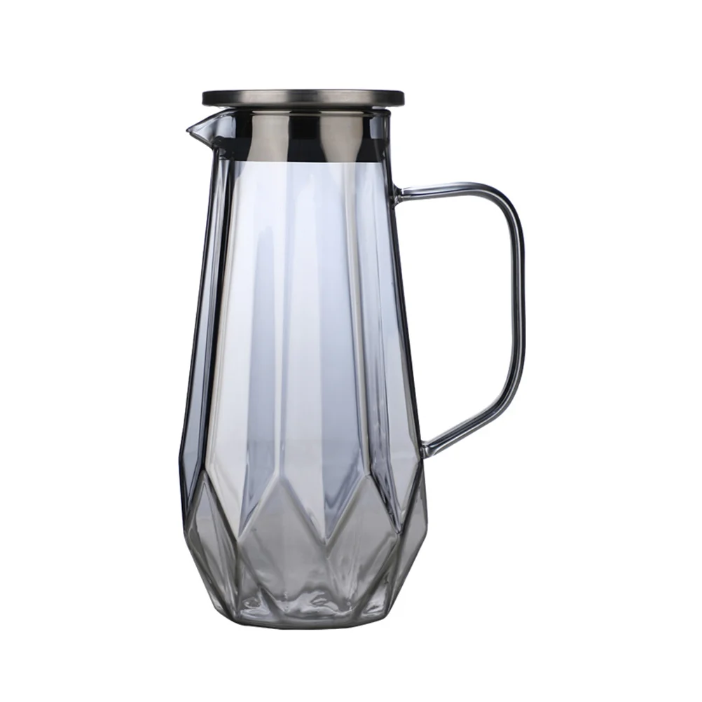 

Handle Cold Water Jug Household Kettle Delicate Tea Pitcher Glass Multi-function Carafe