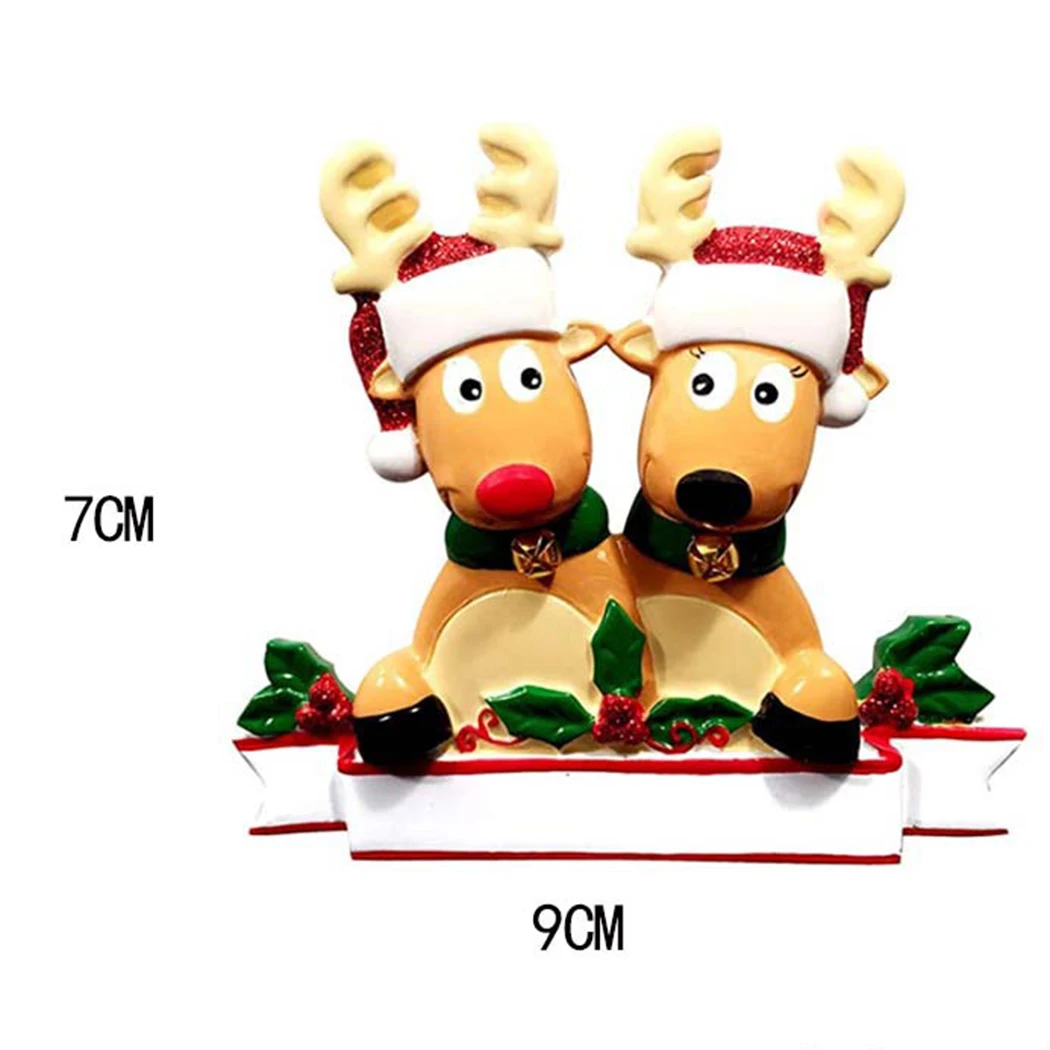 Рождественский Лось Олень Семейные Украшения Рождественская Елка Подвесной