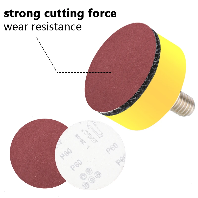 XCAN 2-дюймовые флокирующие шлифовальные диски