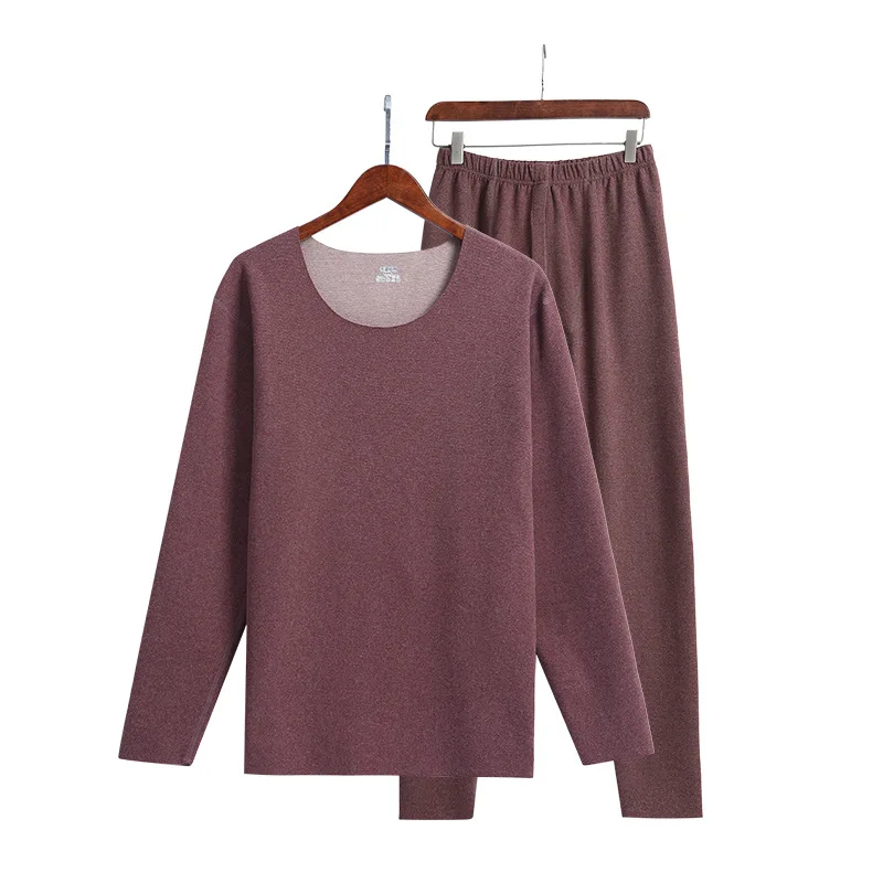 Women's Warm Sleep Pants Tops Female Couple Thermal Underwear Pajama Set Thermo Winter Undershirt Plus Size L-4XL