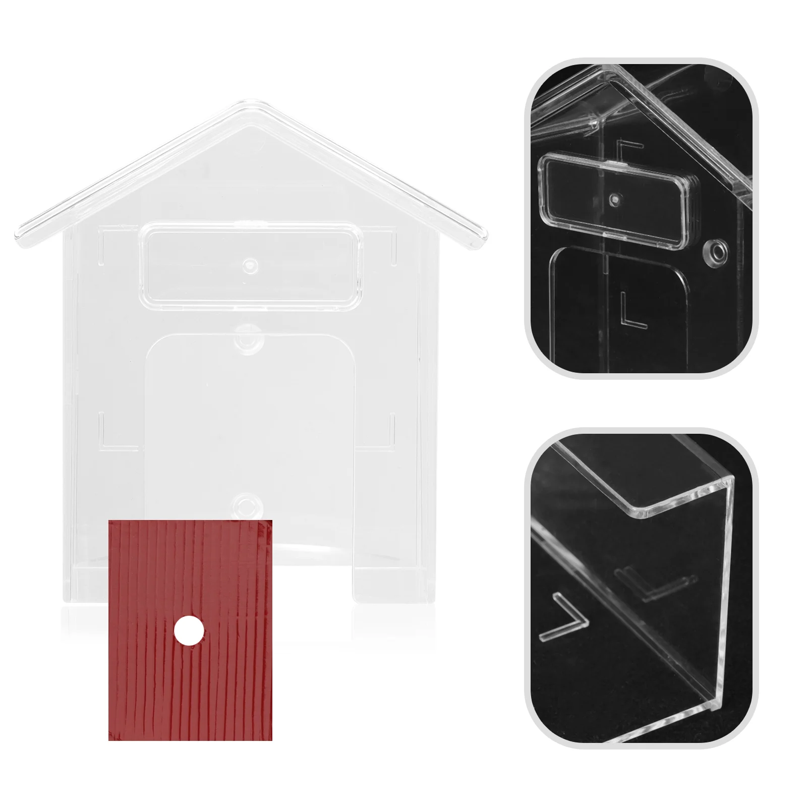 

Cover Doorbell Rainproof Door Box Rain Machine Wireless Chime Bell Access Protector Controller Attendance Outdoor Keypad