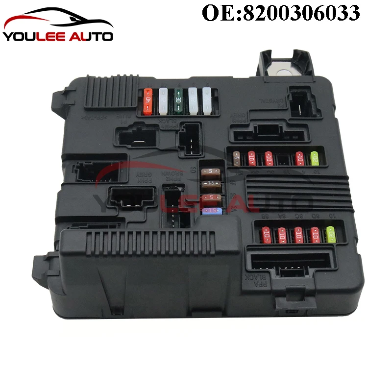 Новый 8200306033 8200306032 5118399300 8200262385 Блок предохранителей двигателя для Renault Megane II Scenic