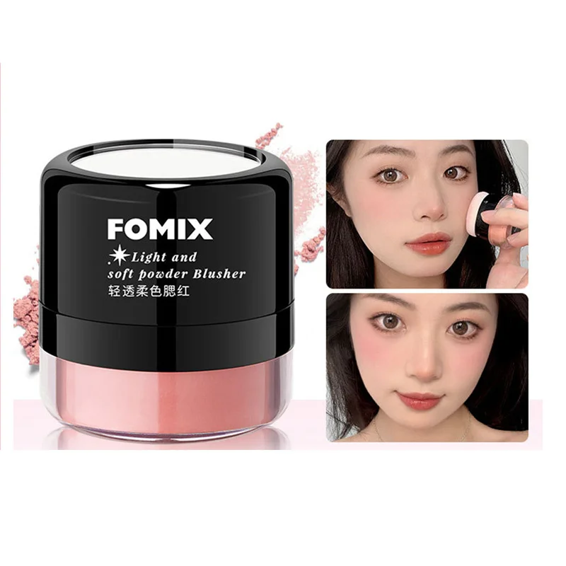 

Soft Face Cushion Blusher Powder Cheek Nourishing Brightening Complexion Blush Palette Long Lasting Oil Control Facial Makeup