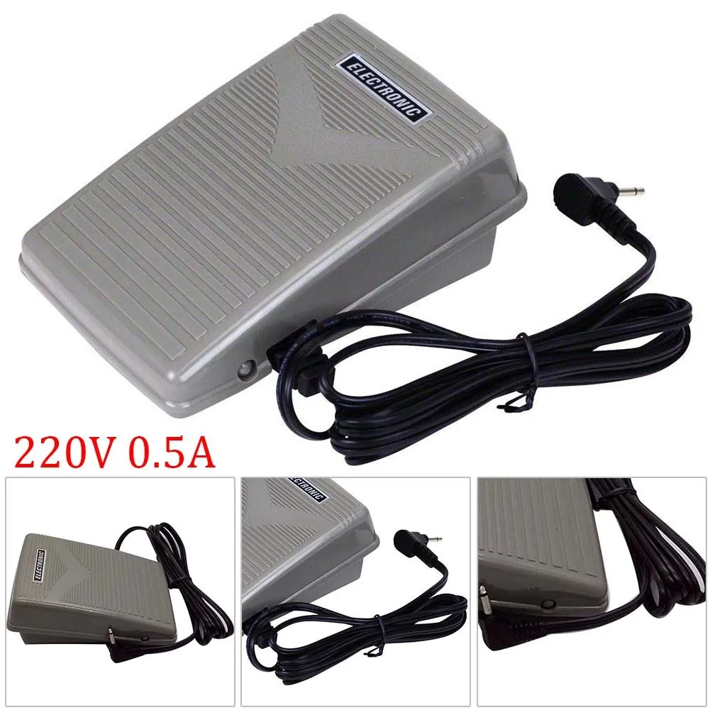 200-240V 50Hz Foot Control-Singer Pedal Sewing Control Pedal With Power Cord Fits-Singer Sewing Machine 5500 5625 6160 6180 3305