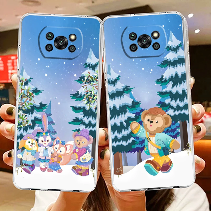 

Transparent Phone Case For Xiaomi Poco X4 X3 X2 NFC F4 F3 F2 GT M5s M4 M3 M2 Pro C50 C40 C3 Disney Stardale Cute Anime Cover