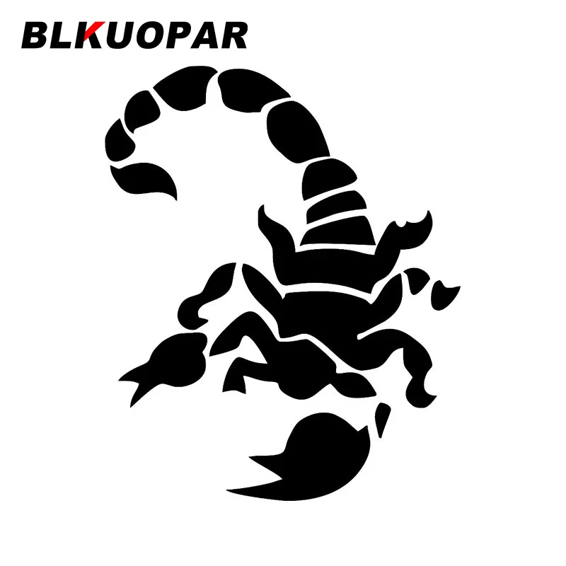 

BLKUOPAR Скорпион ядовитый животный автомобиль наклейка высечка солнцезащитный водонепроницаемый устойчивые к царапинам наклейки креативная...
