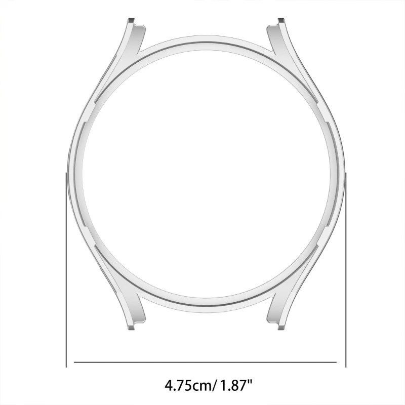 

Cover For Watch5 pro Watch 45mm Bumper Tempered Protector