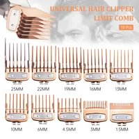 hair clipper guards cutting guides comb fits for wahl cordless clipper 10 different sizes universal hair clipper limit comb