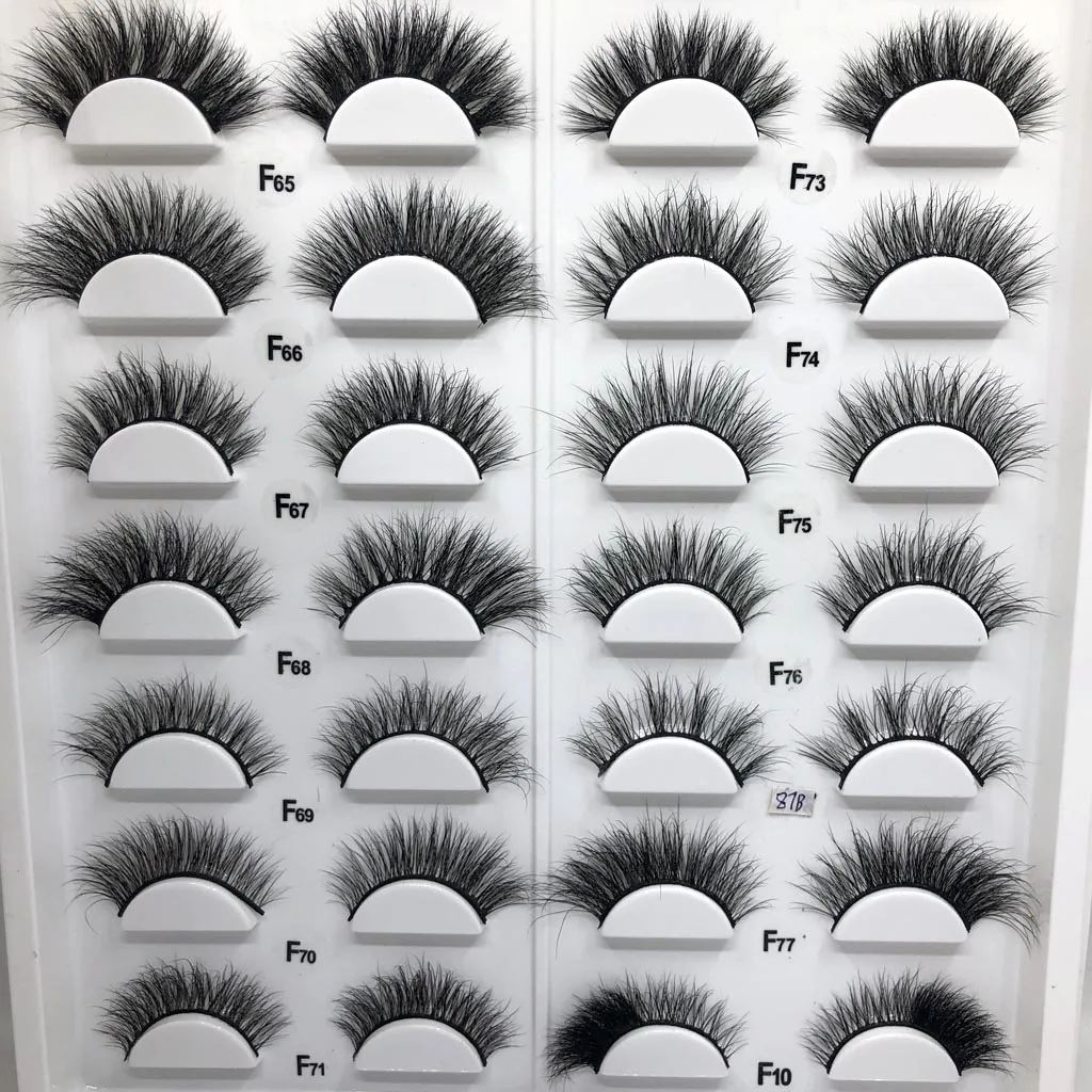 

3D Mink Eyelashes Natural Soft Eye Lashes Hand Made Hight Quality Thin Eye Makeup 100% Cruelty Free Crisscross Extension Eyelash