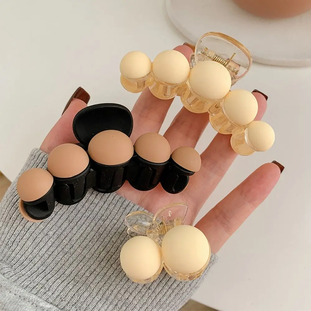 

Женская заколка для волос с большим жемчугом, Повседневная матовая акриловая заколка для волос в стиле Instagram, 2022