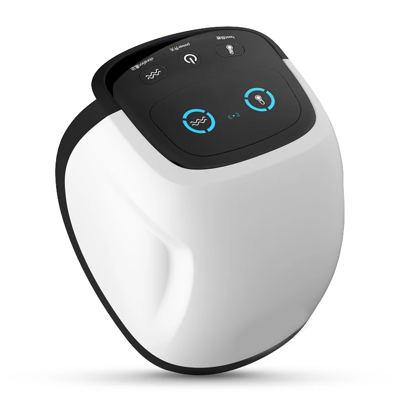 

Wireless knee care instrument Heat compresses and vibrates the knee massager