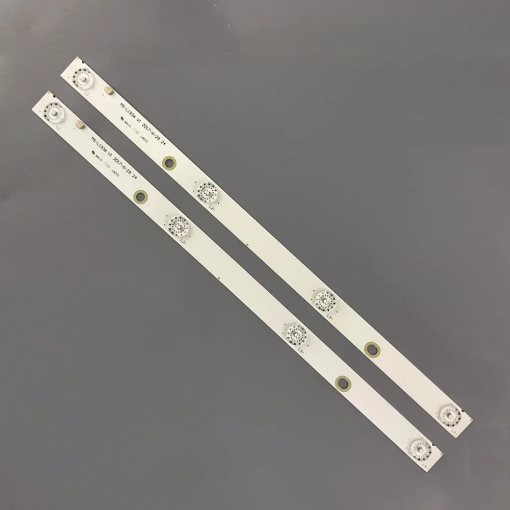 2 шт. Светодиодная лента для подсветки 4 лампы ЖК-дисплея 24 дюйма |