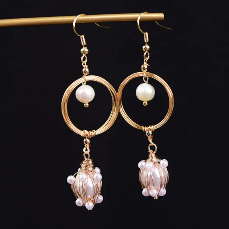 

Unusual Earrings 2021 Natural Freshwater Pearls Luxury Jewelry Accessories New