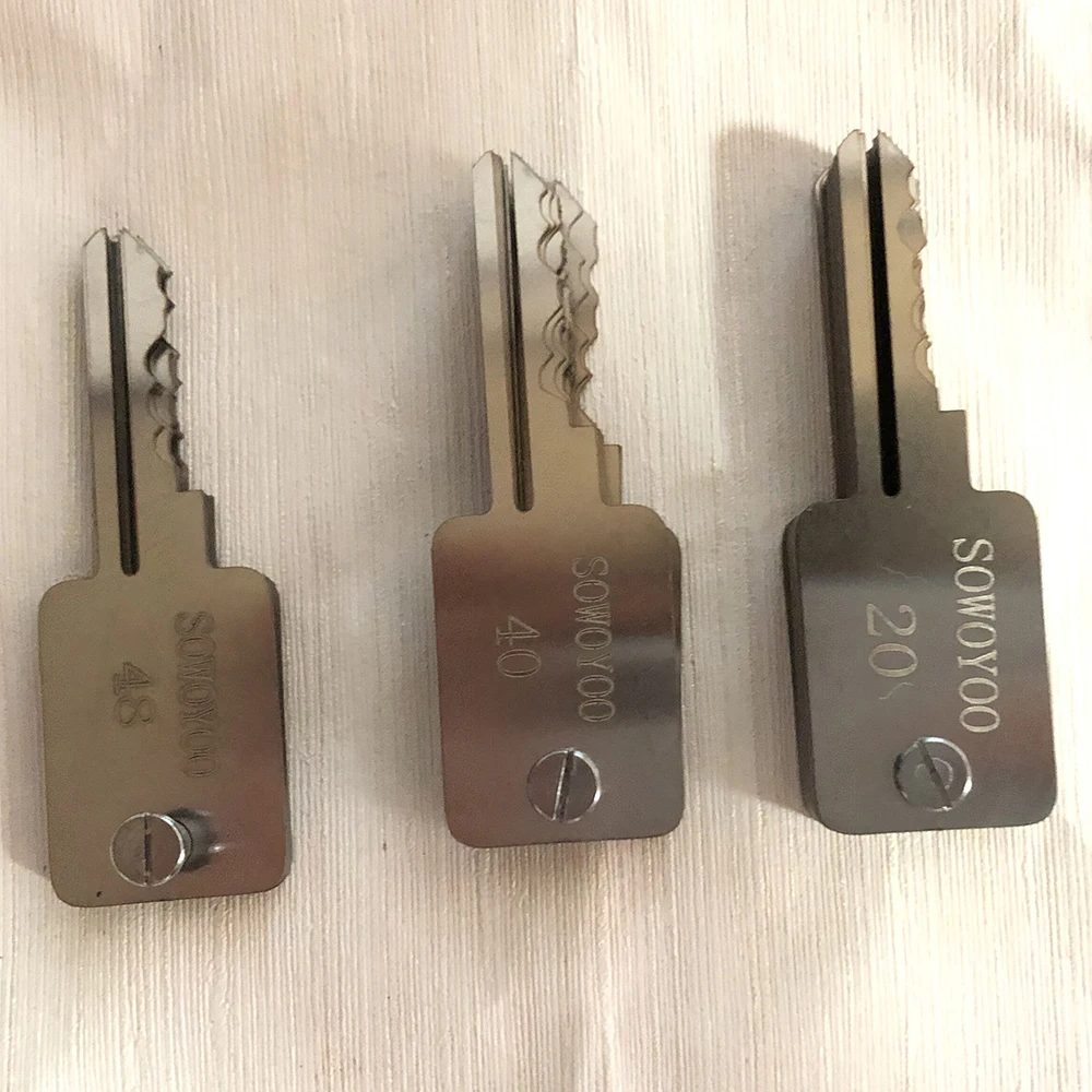 

48 In 1 Locksmith Tools Lock Keys Set For PadLock Repairing Tools For Locks SOWOYOO POWER KEY MASTER KEY