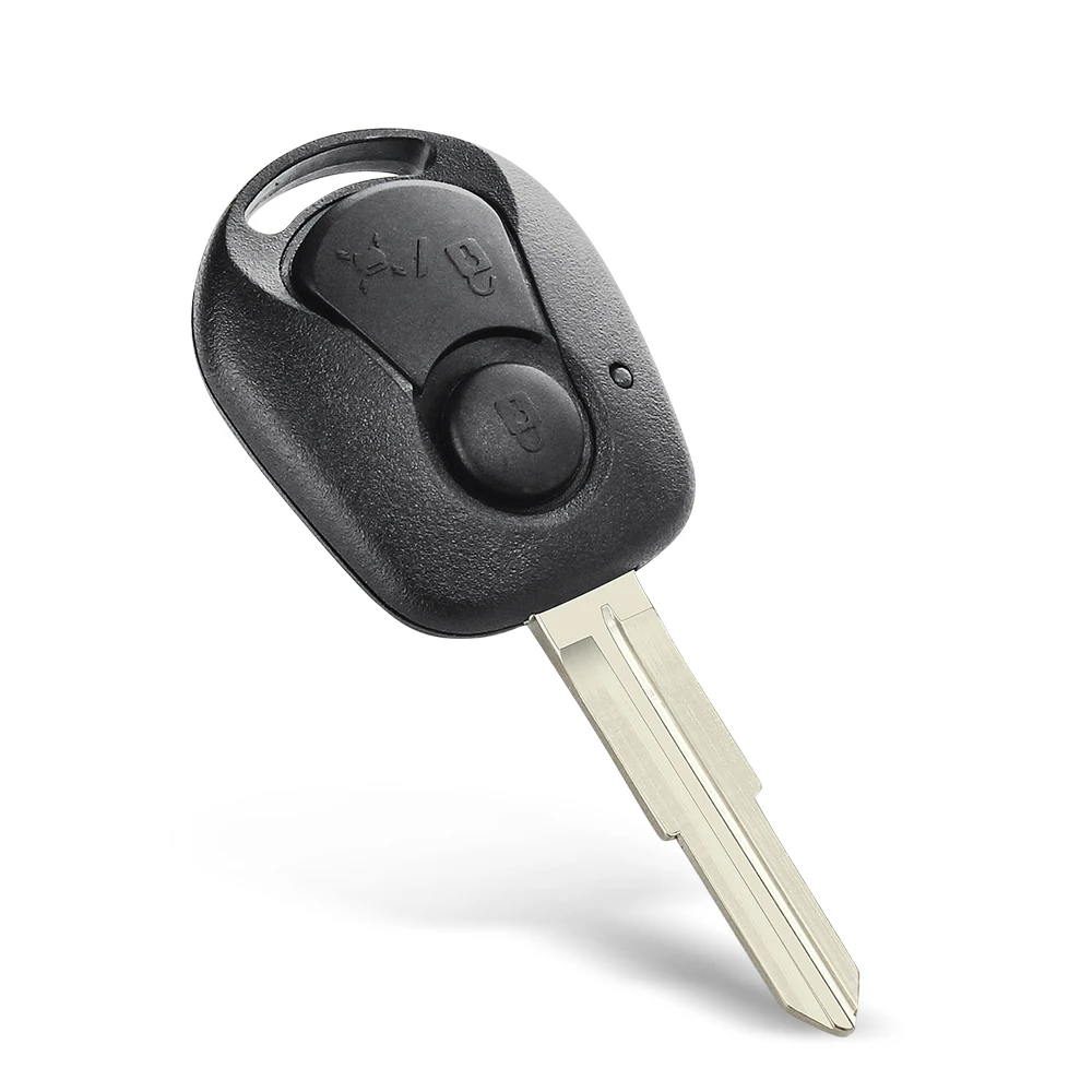 Фото Запасной флип-чехол KEYYOU для Ssangyong Actyon Kyron Rexton Keys, 2 кнопки, незарезанное пустое лезвие, чехол для ключа Ssangyong №4
