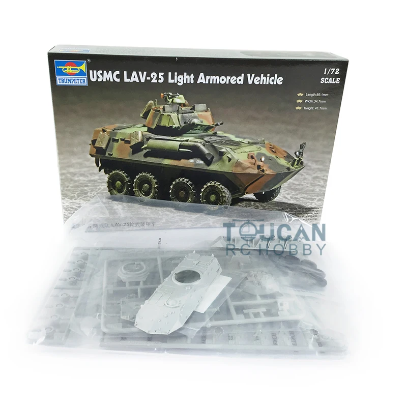 Подарки Trumpeter масштаб 07268 1/72 Panzer USMC LAV-25 осветительная деталь |