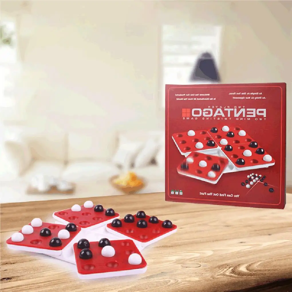 

Five-in-a-row Plastics Board Game Party Bar Go Bang Games Gaming Accessories Intellectual Development Renju Puzzle