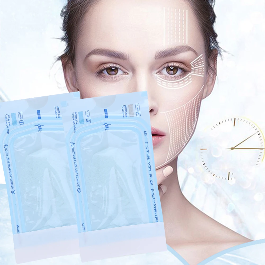 

5 Bags Absorbent Collagen Threads No Needle Gold Protein Line Anti Aging Women Collagen Face Filler Protein Thread Skin Care