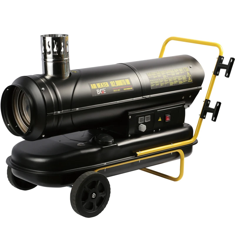 Baogong мощный топливный масляный нагреватель для разведения теплицы изоляция