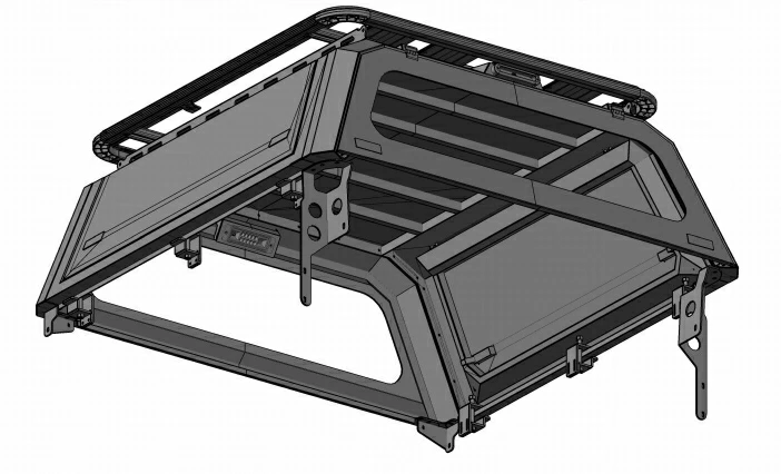 

Pickup truck Canopy pickup back cover For Isuzu Dmax Accessories Of Canopy For Isuzu Dmax Canopies