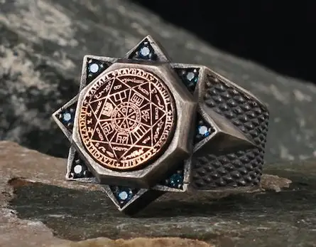 

Silver 925k Mens Ring,Seal Model Ring, Handmade Mens Ring,Jewelry Gift For Mens