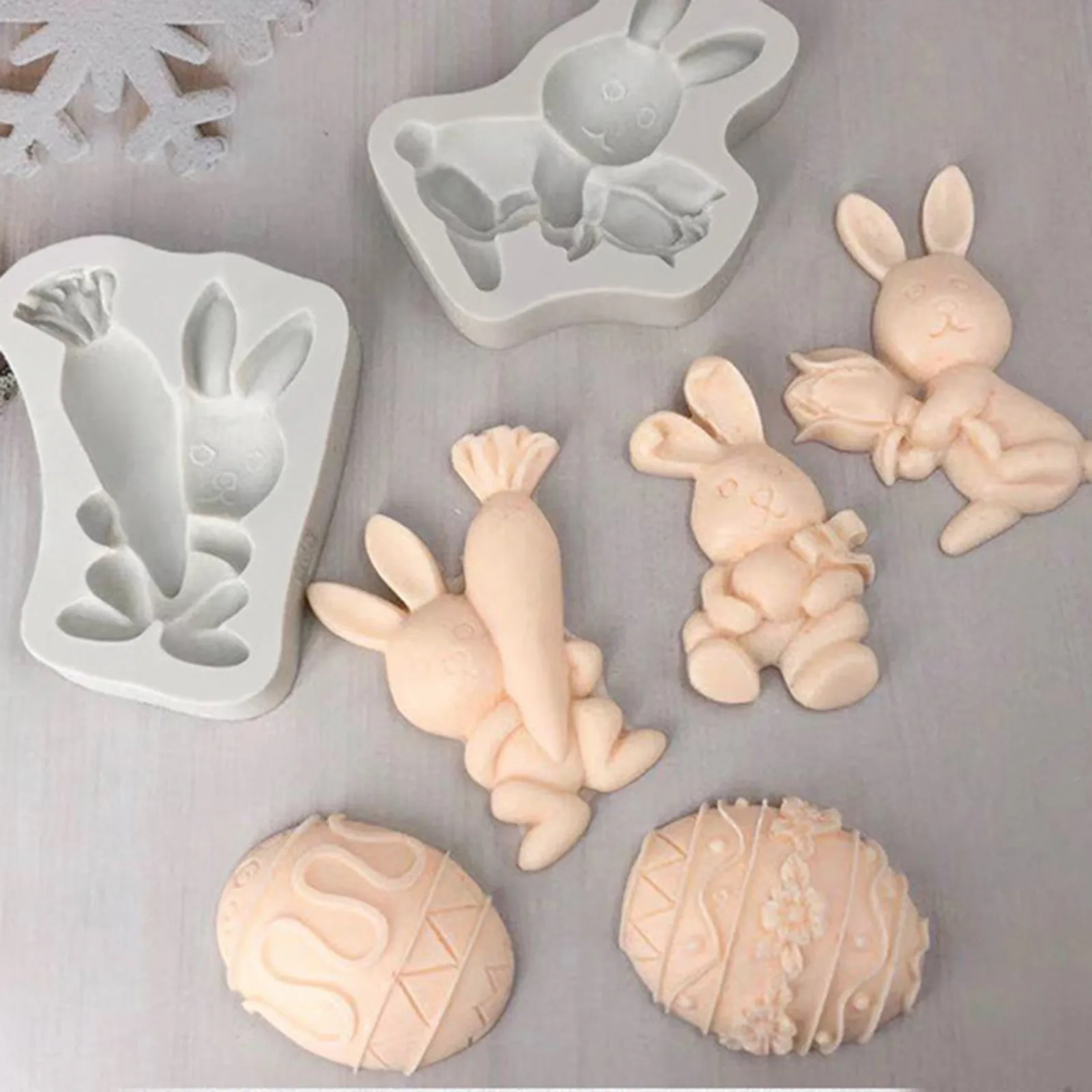 

Rabbit Easter Cookie Mould Silicone Mold Fondant Cake Decorating Tool Gumpaste Sugarcraft Chocolate Forms Bakeware Tools