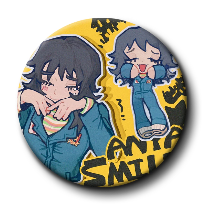 Булавка с изображением ужасов Jimmy Curly Gamer