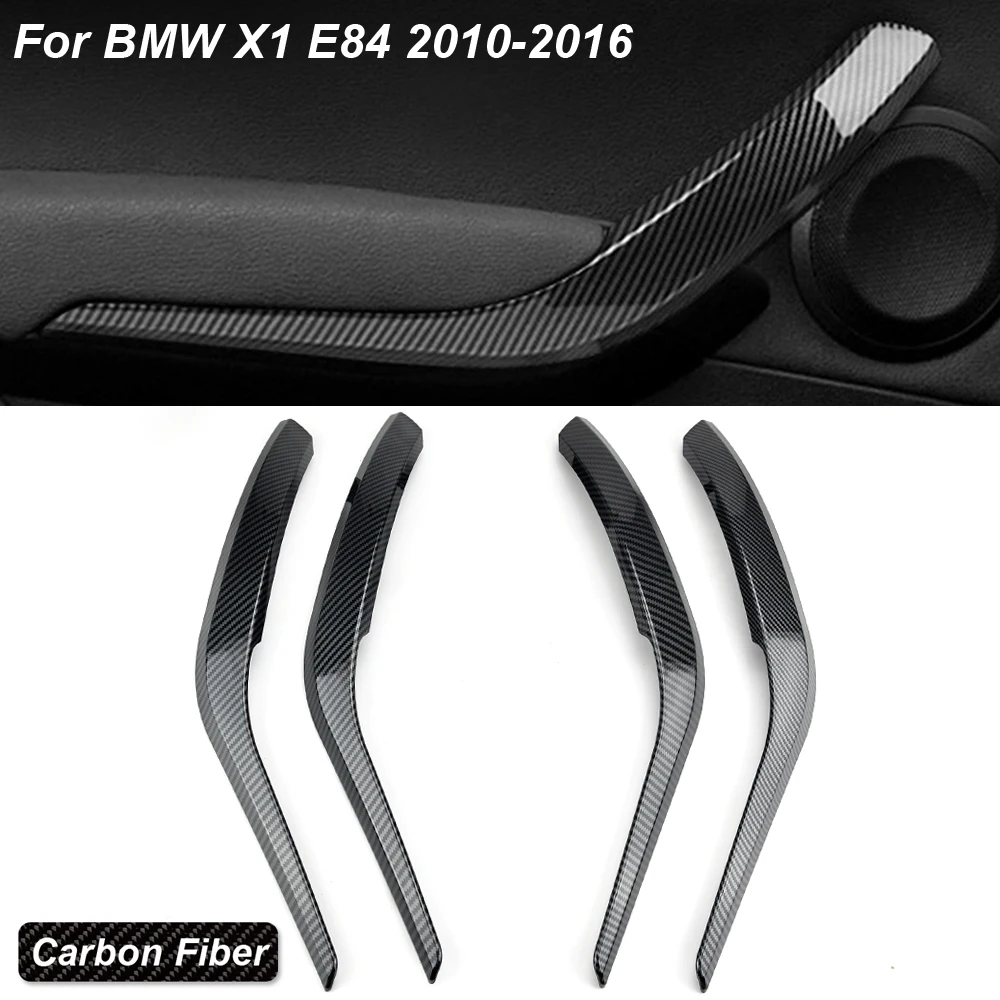

Upgraded Car Left Right Interior Door Armrest Pull Handle Outer Cover Trim For BMW X1 E84 2010-2016