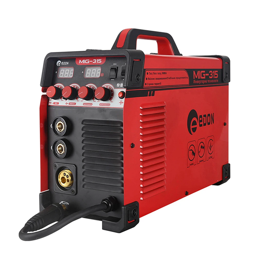 

EDON MIG-315 gas gasless digital control dc mig welding machine welder