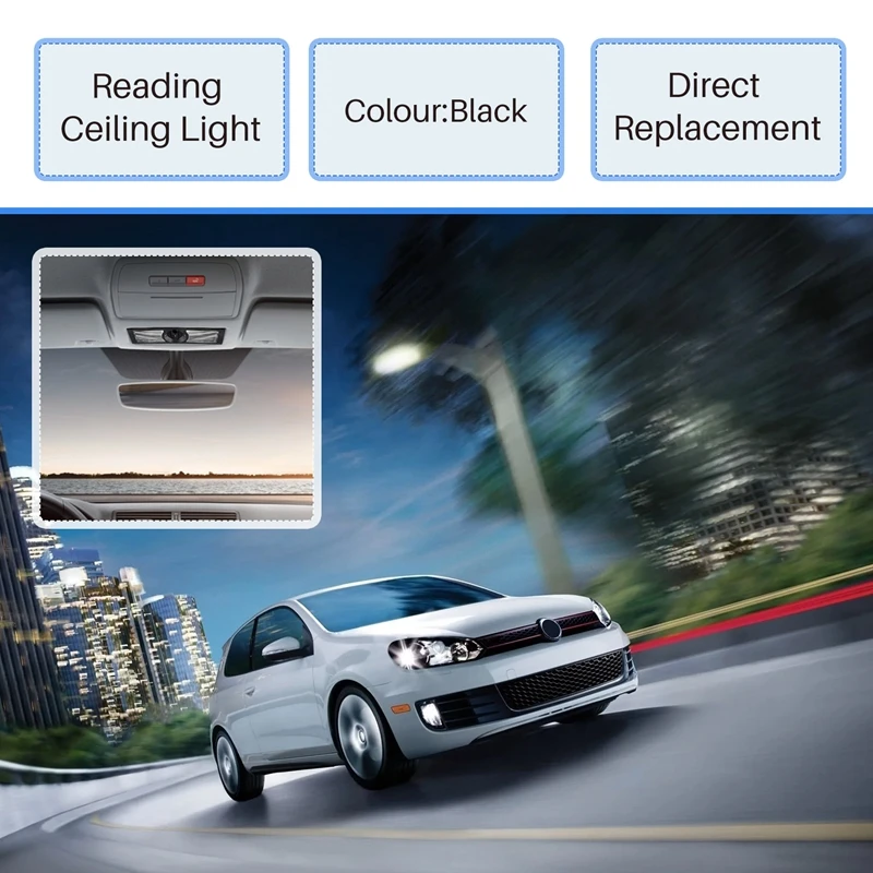 Автомобильные задние фонари для чтения на крыше потолочные светильники VW Polo 9N
