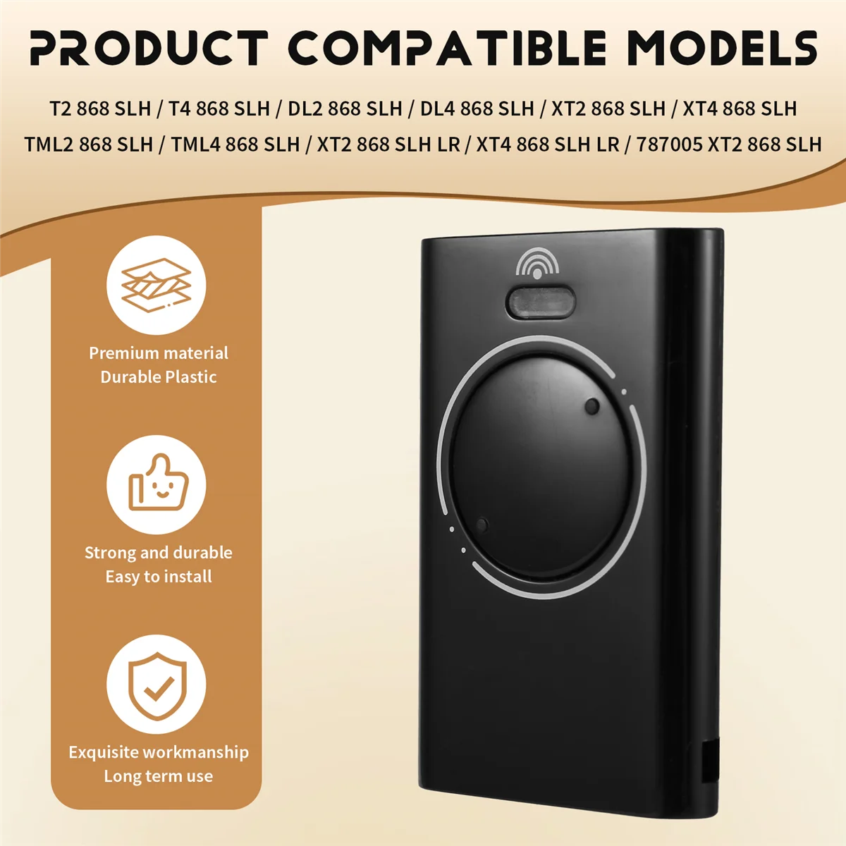XT2 868 SLH LR 787005 787006 787009 787010 7870091 7870101 TML2 TML4 Пульт дистанционного управления гаражными