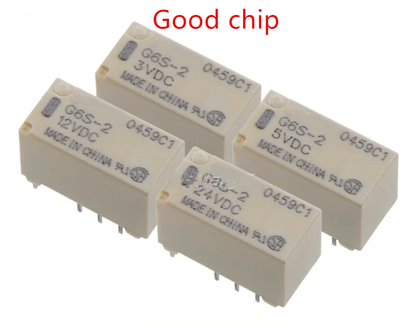 G6S-2 DIP-8 3VDC 5VDC 12VDC 24VDC G6S-2-3VDC G6S-2-5VDC G6S-2-12VDC G6S-2-24VDC