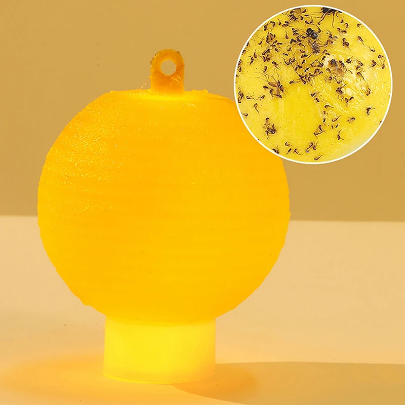 Липкая сферическая ловушка для фруктовых мух шарик борьбы с вредителями в саду