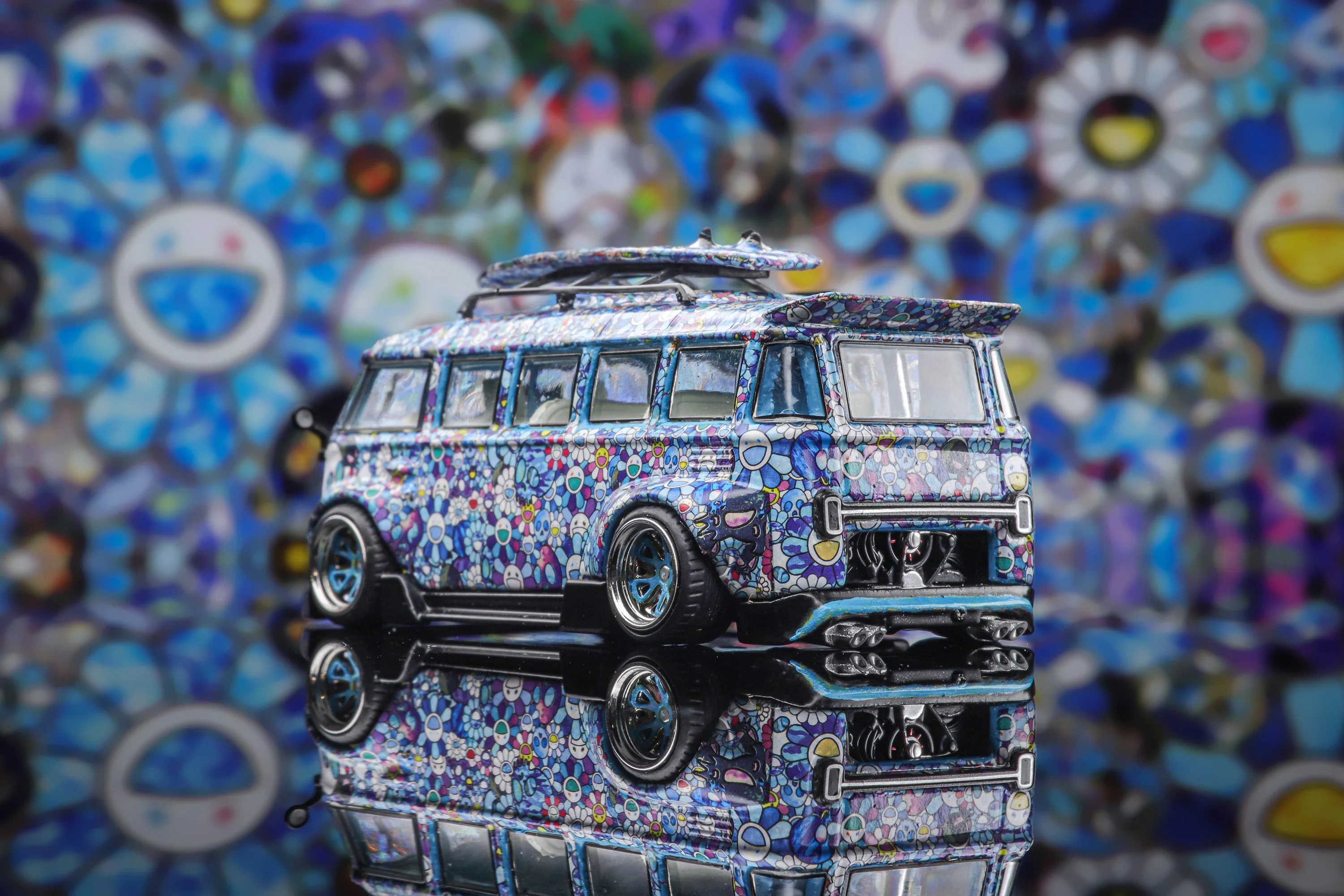 Liberty64 1:64 T1 van Kombi широкоугольный Темный Подсолнух покрытие литая модель